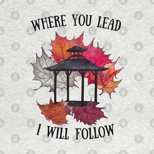 Gazebo and Autumn Leaves - Gilmore by Fenay-Designs